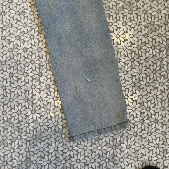 Women's Re/Done Originals Grunge Jeans in Dirty Destroy Wash, Size 26 - Picture 12 of 14